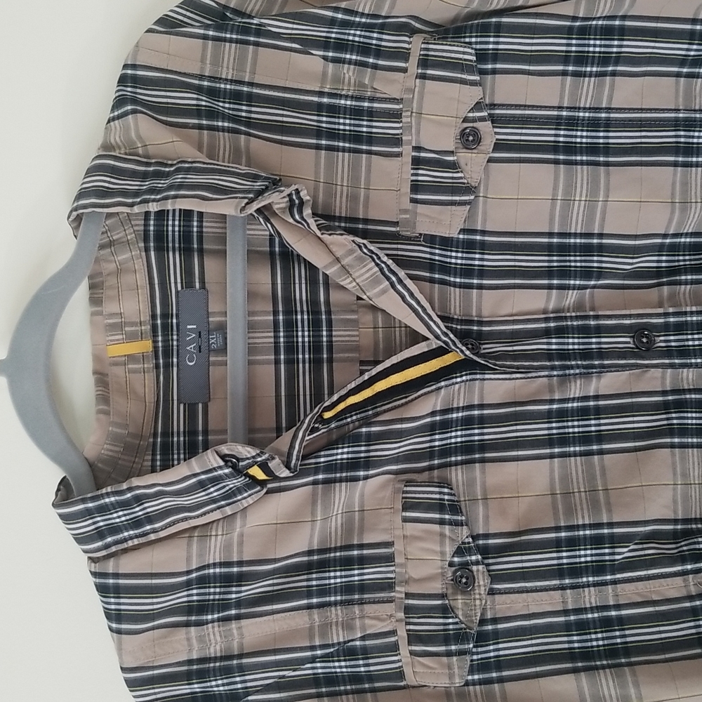 Cavi XXL button down sports shirt